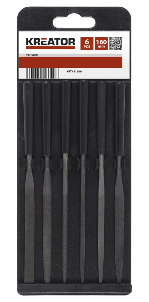 Râpes Et Limes-Kreator Jeu de 6 mini limes 6 pièces