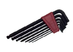Clés-WL Jeu de clés allen tête sphérique 7 pièces 2,5 mm - 10 mm