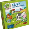 Jouets En Bois-Haba Jeu de enfilage A la ferme NL