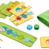 Jouets En Bois-Haba Jeu de enfilage chenille
