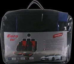 Housses De Si猫ge-Euro Car Jeu de housses de luxe bleu