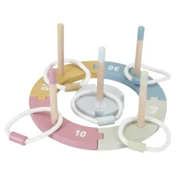 Jouets En Bois-Little Dutch Jeu de lancer d'anneaux FSC