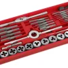 Outils De Coupe-Kreator Jeu de tarauds et filtres 40 pièces
