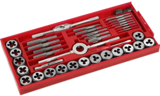 Outils De Coupe-Kreator Jeu de tarauds et filtres 40 pièces