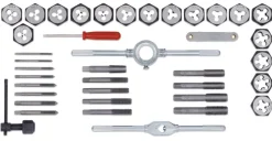 Outils De Coupe-Kreator Jeu de tarauds et filtres 40 pièces