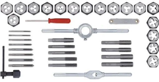 Outils De Coupe-Kreator Jeu de tarauds et filtres 40 pièces