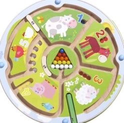 Apprendre En Jouant-Haba Jeu magnétique labyrinthe de chiffres