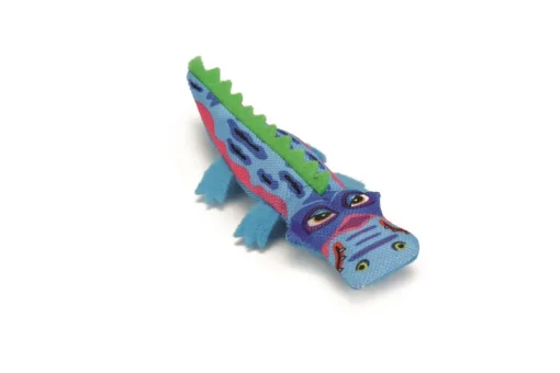 Jouets-Beeztees Jouet chat textile alligio 13,5 cm