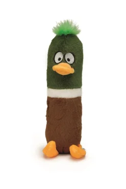 Jouets-Beeztees Jouet chien en peluche / caoutchouc kwakel 25 cm