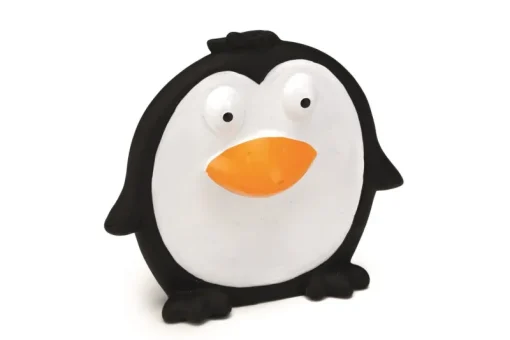 Jouets-Beeztees Jouet chien plat en vinyl pingy noir