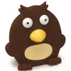 Jouets-Beeztees Jouet chien plat en vinyl birdie brun
