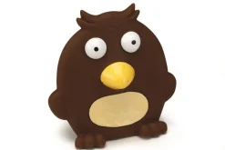 Jouets-Beeztees Jouet chien plat en vinyl birdie brun
