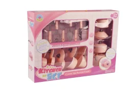 Jeu De Rôle-DDD Toys Jouet Set de Cuisine - Rose
