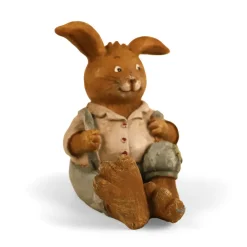 Décoration De Pâques-DDD Jules le lapin de Pâques 17 cm