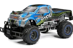 Véhicules-New Bright Jungle Monster truck bleu avec télécommande