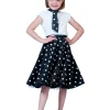 Déguisements Adultes-Euro Shop Jupe Rock'N Roll Noir - Taille unique