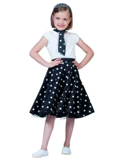 Déguisements Adultes-Euro Shop Jupe Rock'N Roll Noir - Taille unique