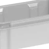 Box Et Panier À Linge-Keter Crownest Boîte de Rangement Gris Clair - 36x21x35,5cm - 7L