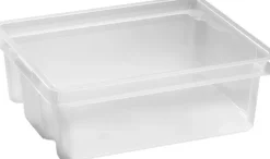 Box Et Panier À Linge-Keter Crownest Boîte de Rangement Transparent - 43x36x14,5cm - 17L