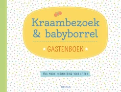 Livres-Deltas Kraambezoek & babyborrel gastenboek
