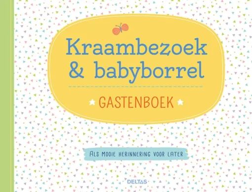 Livres-Deltas Kraambezoek & babyborrel gastenboek