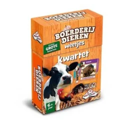 Jeux De Cartes-Merkloos Kwartet Boerderijdieren Nl