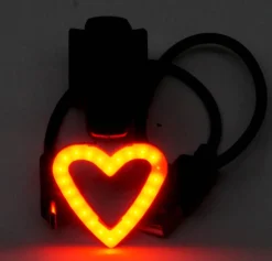 Accessoires Vélo-Maxxus Lampe arrière USB Love