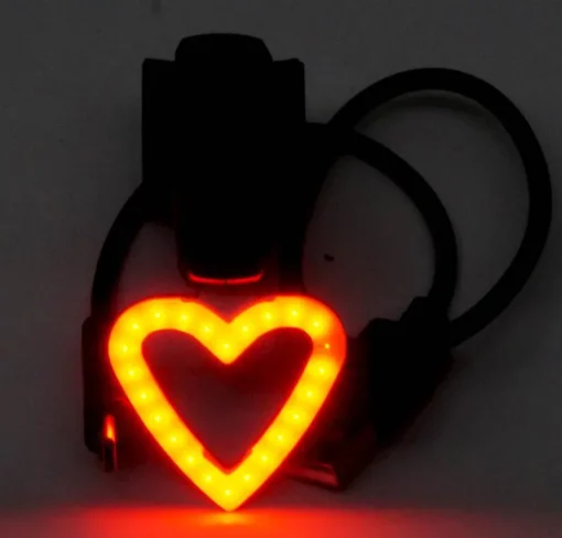 Accessoires Vélo-Maxxus Lampe arrière USB Love