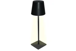 Lampes De Chevet-Euro Shop Lampe de table LED Hierbas à énergie solaire - Dimmable - Noir