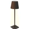 Lampes De Chevet-Euro Shop Lampe de table LED sans fil Sphere avec commande tactile - Dimmable - USB - Gris clair