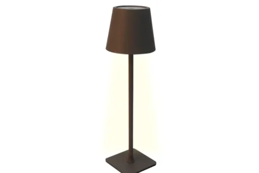 Lampes De Chevet-Euro Shop Lampe de table LED sans fil Sphere avec commande tactile - Dimmable - USB - Gris clair