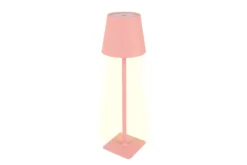 Lampes De Chevet-Euro Shop Lampe de table LED sans fil Sphere avec commande tactile - Dimmable - USB - Rose