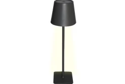 Lampes De Chevet-Euro Shop Lampe de table LED sans fil Sphere avec commande tactile - Dimmable - USB - Gris foncé