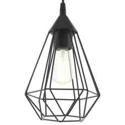 Suspension-Eglo Lampe suspendue tarbes E 27 Ø175 94187