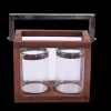 Éclairage Extérieur-DDD Lanterne en bois 2 lumières