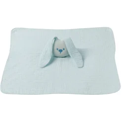 Peluches Et Câlins-Nattou Lapidou Doudou tetra aqua blue