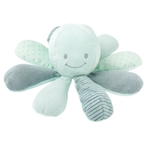 Peluches Et Câlins-Nattou Lapidou Poulpe activités vert