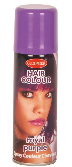 Accessoires-Partyline Laque Cheveux Violet En Spray - 125 ml