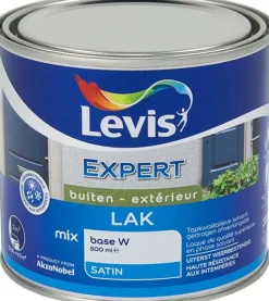 Peinture Mur Et Plafond | Laques-Levis Laque expert satin mix 0,5 L blanc