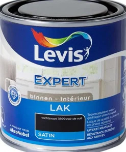 Laques-Levis Laque expert satin noir nuit 250 ml