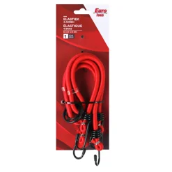 Porte-vélos-Euro Tools élastique 4 bras 8 mm x 60 cm rood