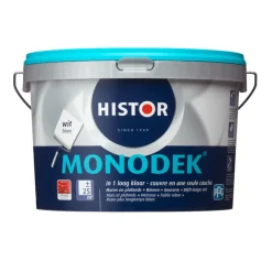 Peinture Mur Et Plafond-Histor Latex Monocouche blanc mat 2,5 l