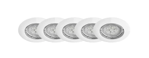Spots | Lampes Led-Energetic Led 5 x GU10 4,7W blanc