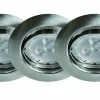 Spots-Energetic Led 3 x GU10 3,7W satin