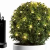 Décoration Lumineuse-Euro Shop LED Durawise Buis Lumineux - 60 lumières - Blanc chaud
