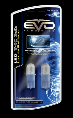 Éclairage-Evo Formance Led T10 bleu 1 led