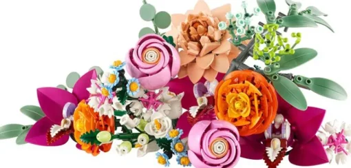 Jeux De Construction-Lego Botanicals 10342 Le joli bouquet de fleurs roses