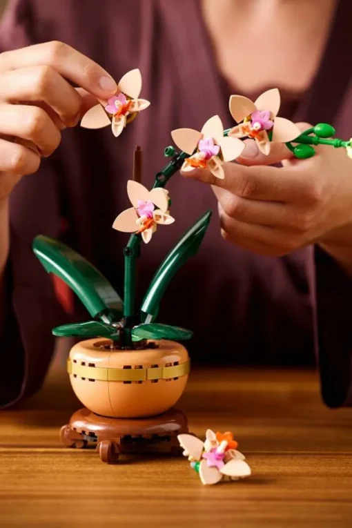 Jeux De Construction-Lego Botanicals 10343 L’orchidée miniature