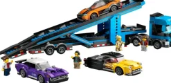 Jeux De Construction-Lego City 60408 Le camion de transport de voitures de sport