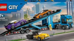 Jeux De Construction-Lego City 60408 Le camion de transport de voitures de sport